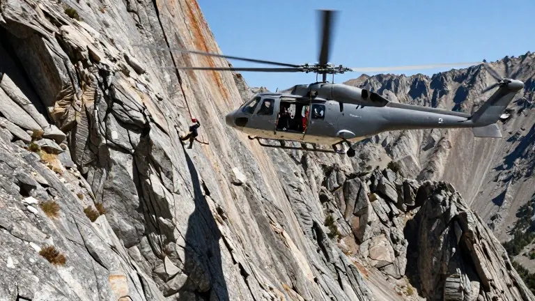 Illustration for: Sierra County deputies rescue three hikers from steep ridge